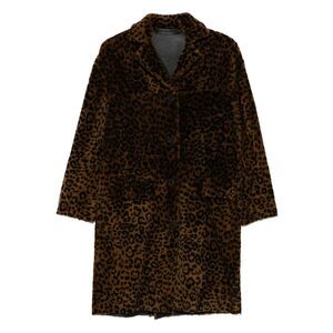 Santoro Brown Coats - Faux Fur Coats Women